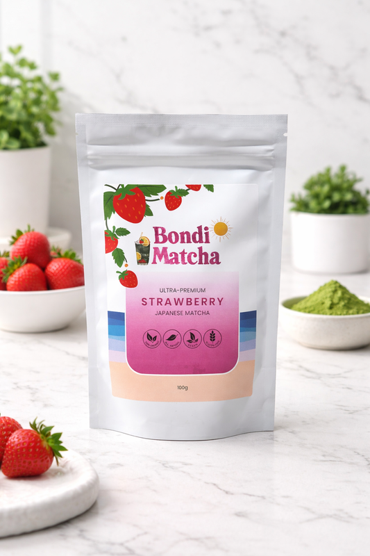 STRAWBERRY MATCHA - 100gm