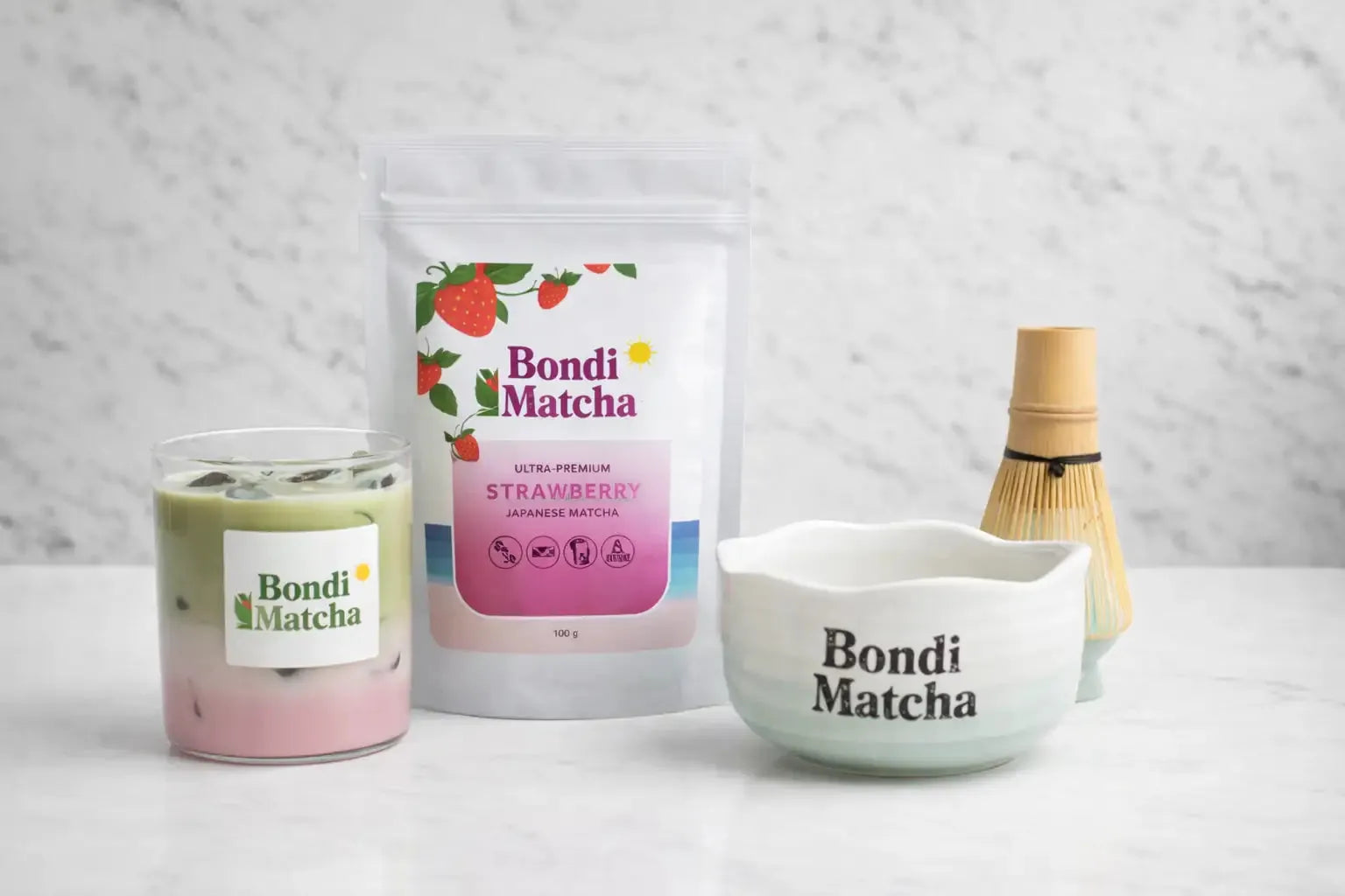STRAWBERRY KISSES MATCHA PACK