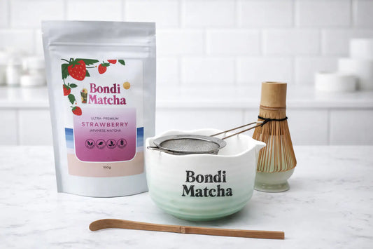 STRAWBERRY MATCHA STARTER KIT