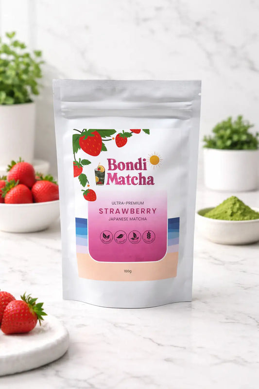 STRAWBERRY MATCHA - 100gm