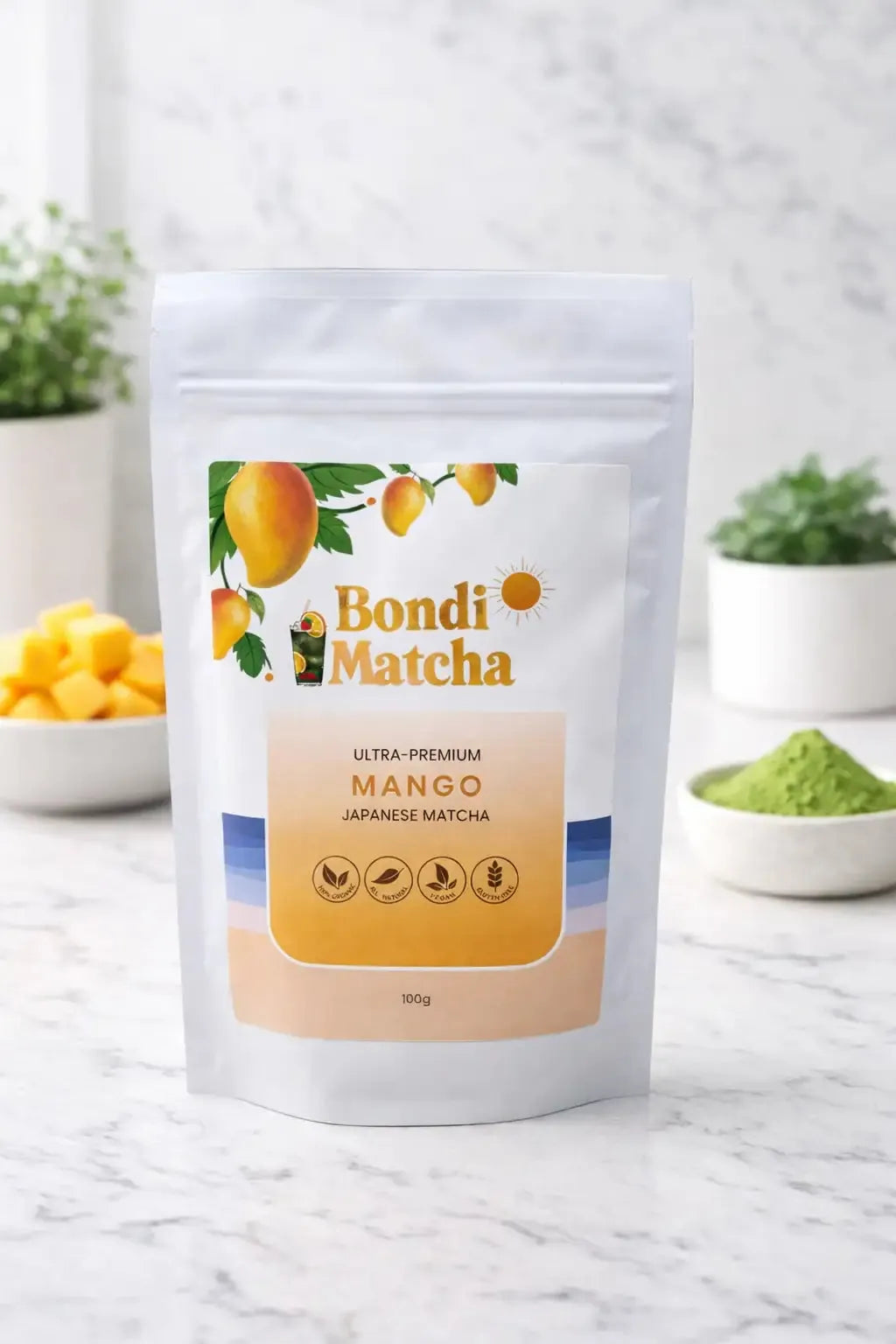MANGO MATCHA - 100gm