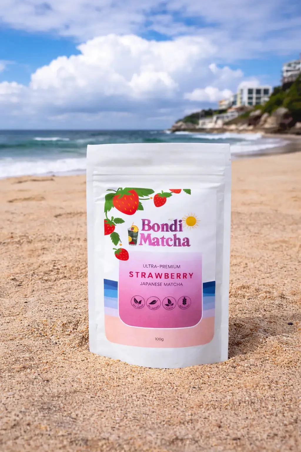 STRAWBERRY MATCHA - 100gm